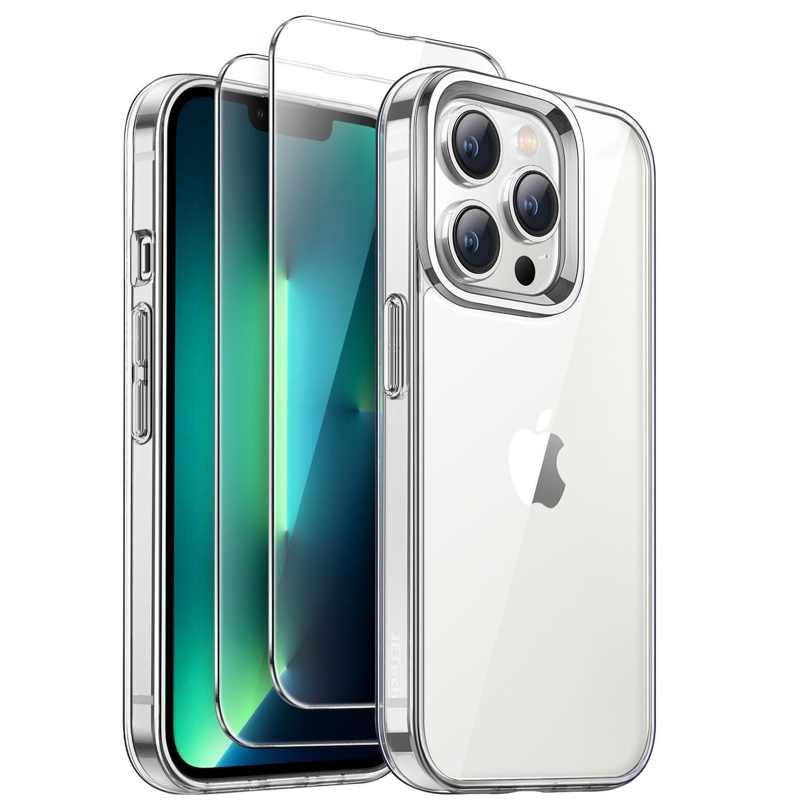 Amazon.co.jp: JETech 3 in 1 iPhone 13 Pro 6.1 インチ用 ケース 2枚